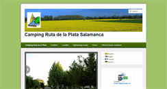 Desktop Screenshot of campingrutadelaplata.com