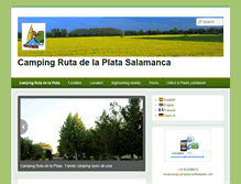 Tablet Screenshot of campingrutadelaplata.com